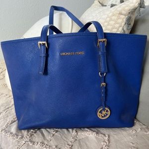 Michael Kors Royal Blue Tote